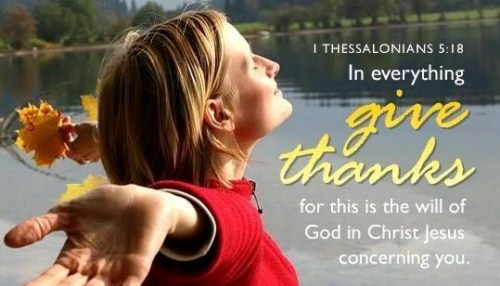 1 Thessalonians 5:18 Image